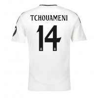 Camiseta Real Madrid Aurelien Tchouameni #14 Primera Equipación 2024-25 manga corta